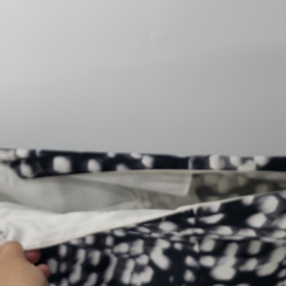 JIL SANDER NAVY Abstract Print Dress size 36 - Picture 7 of 11